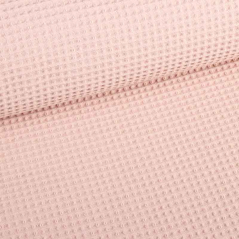 Waffle cotton dusty rose