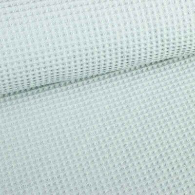 Waffle cotton light sage green