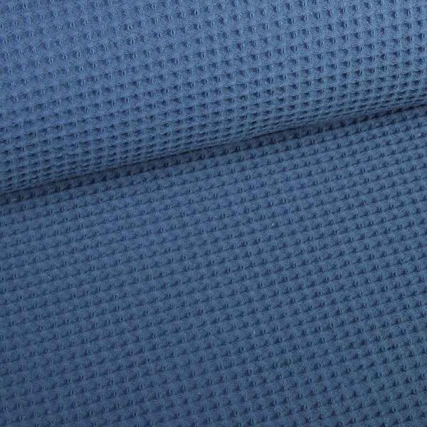 Waffle cotton jeans