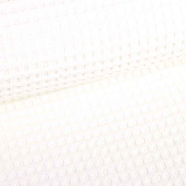 Waffle cotton large ecru