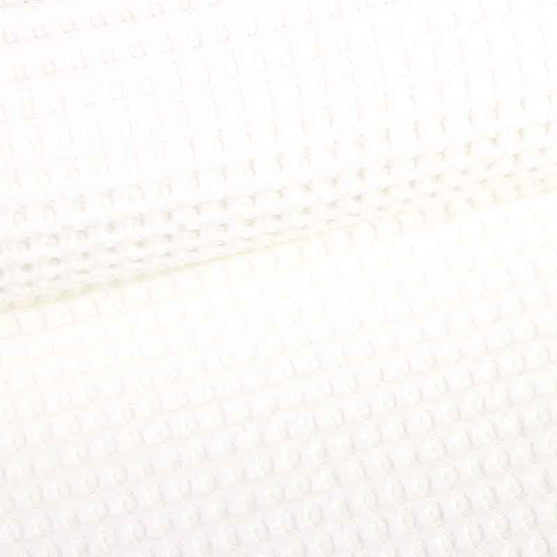 Waffle cotton large ecru
