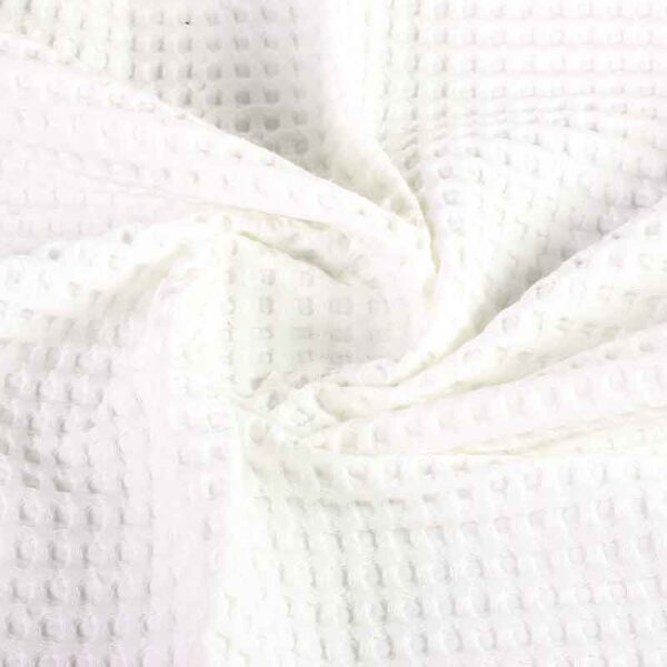 Waffle cotton large ecru