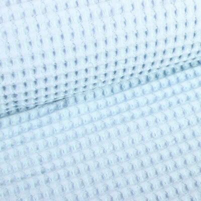 Waffle cotton large baby blue