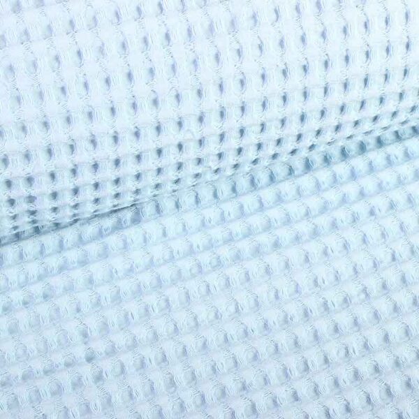 Waffle cotton large baby blue