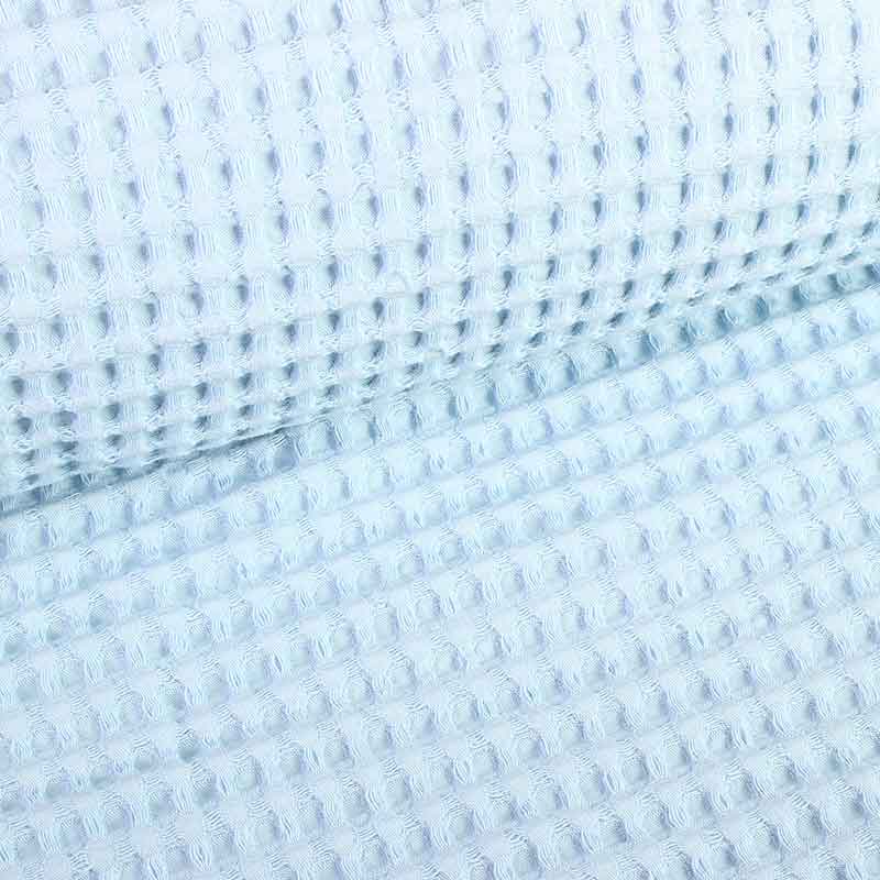 Waffle cotton large baby blue