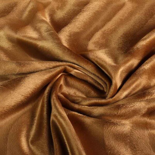 Velboa fabric camel