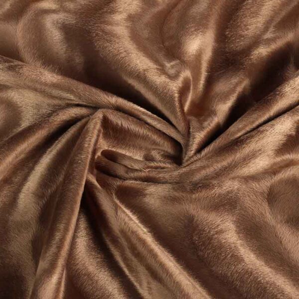 Velboa fabric taupe