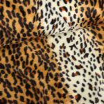 Velboa stof dierenprint panter