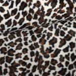 Velboa stof dierenprint jaguar