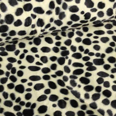 Velboa fabric cheetah print