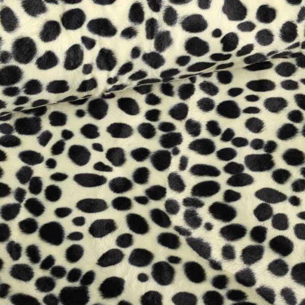 Velboa fabric cheetah print
