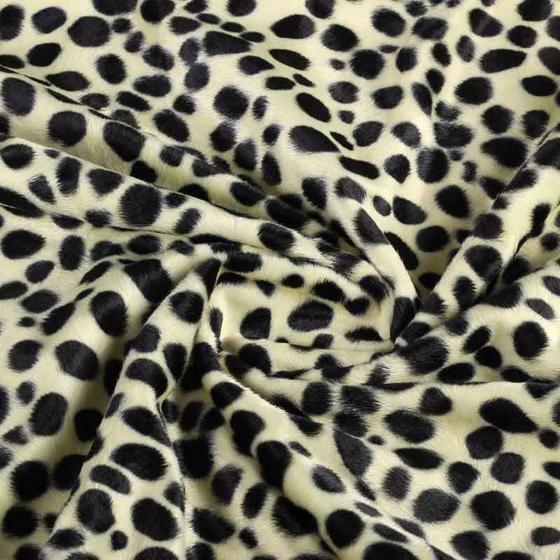 Velboa fabric cheetah print