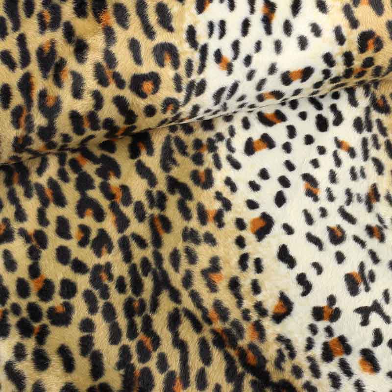 Velboa fabric panther
