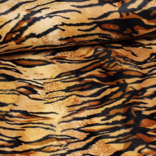 Velboa fabric panther
