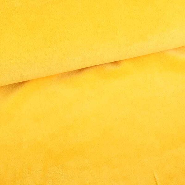 Nicky velours fabric mustard yellow