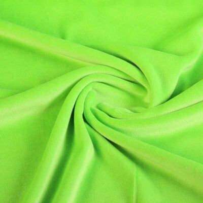 Nicky velours lime
