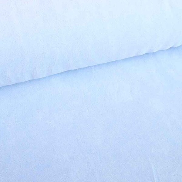 Nicky velours fabric baby blue