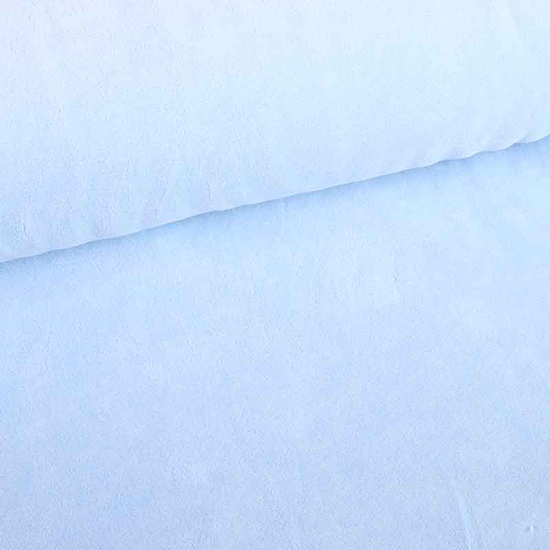 Nicky velours fabric baby blue