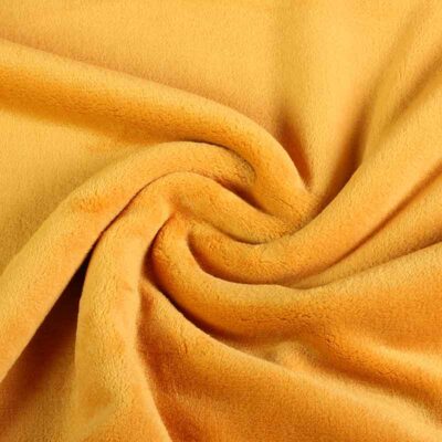 Wellness fleece ochre yellow