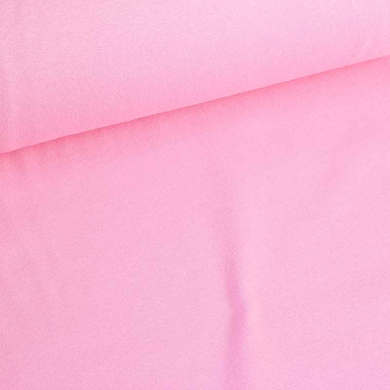 Rib binding fabric pink