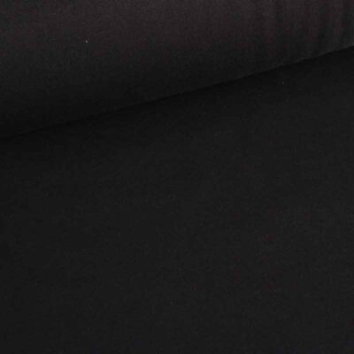 Rib binding fabric black