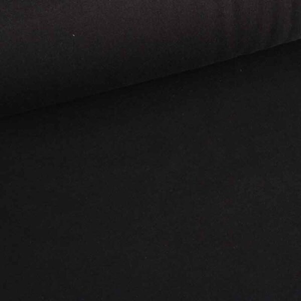 Rib binding fabric black