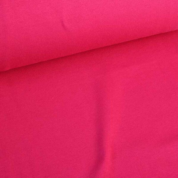 Rib binding fabric dark fuchsia