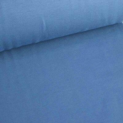 Rib binding fabric jeans