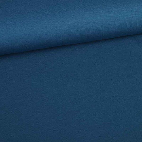 French Terry fabric petrol