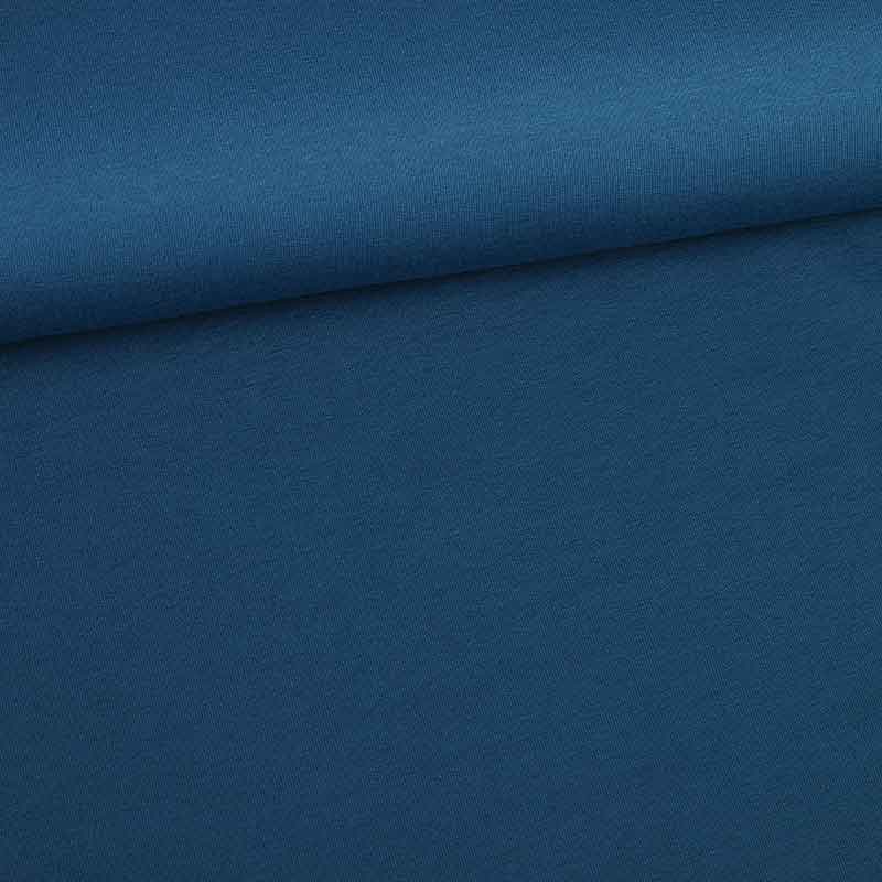 French Terry fabric petrol