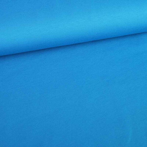 French Terry fabric turquoise