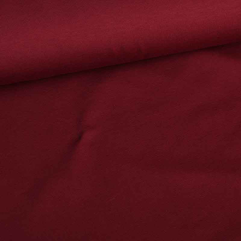 French Terry fabric burgundy