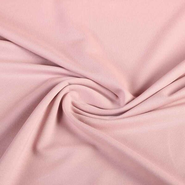 French Terry fabric dusty rose