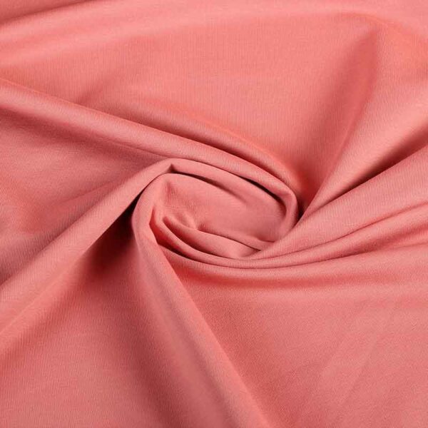 French Terry fabric apricot