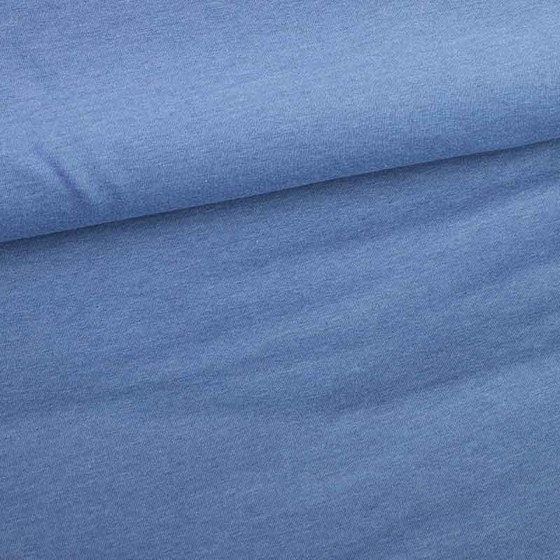 French Terry fabric jeans melange