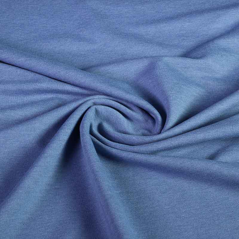 French Terry fabric jeans melange