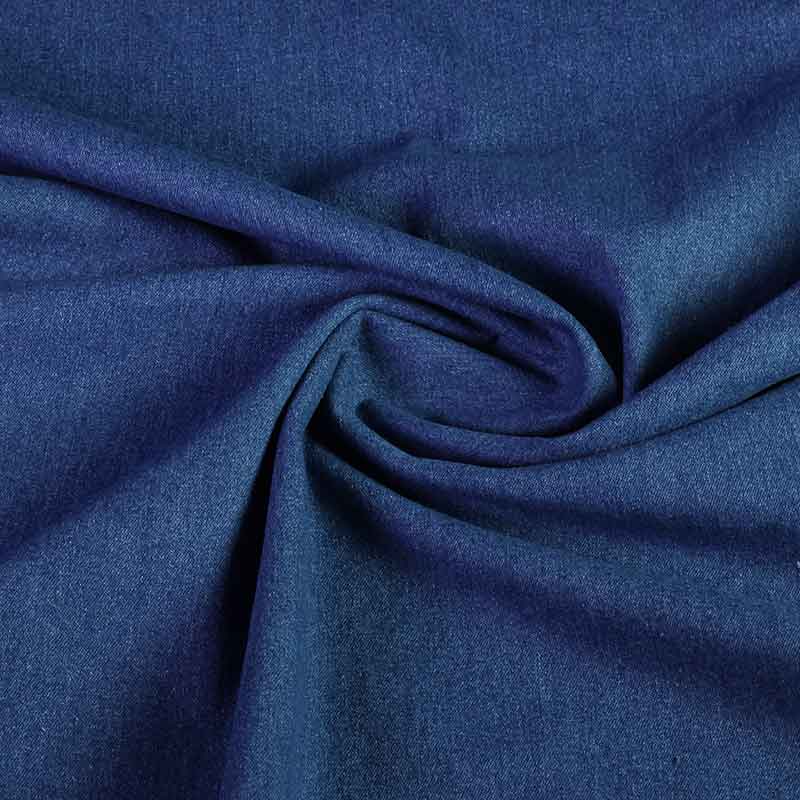 Denim fabric mid blue