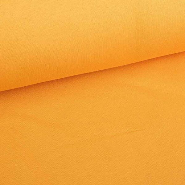Jogging sweat fabric brushed ochre