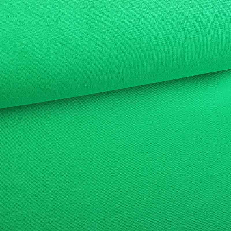 Jogging sweat fabric brushed green