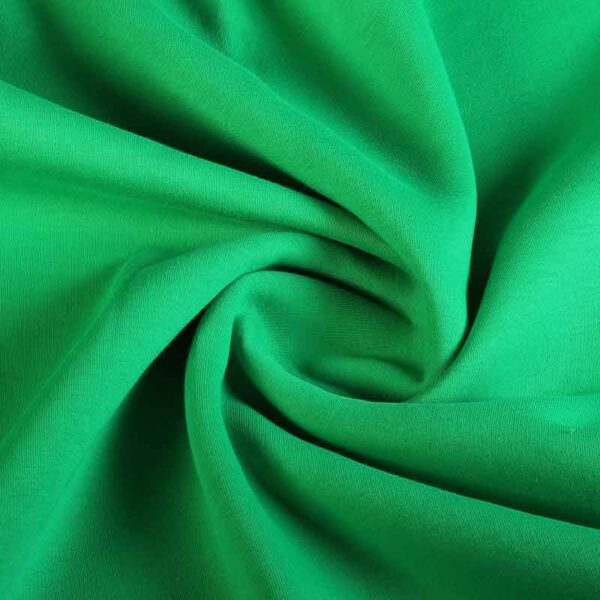 Jogging sweat fabric brushed green