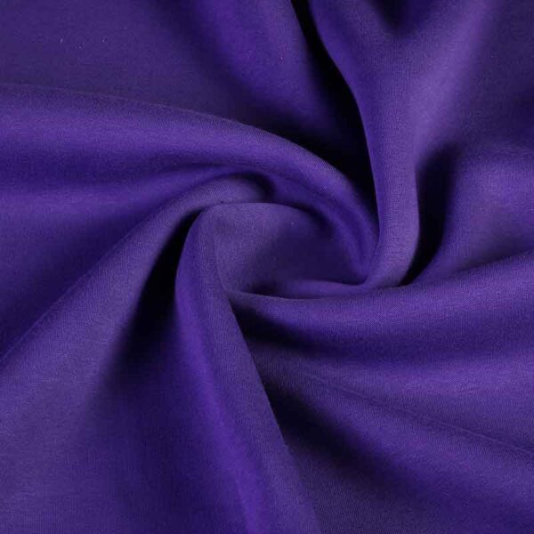 Jogging sweat fabric brushed purple