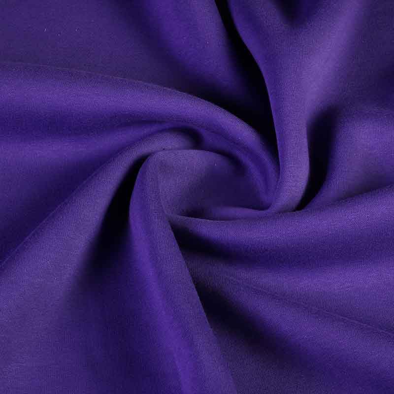 Jogging sweat fabric brushed purple