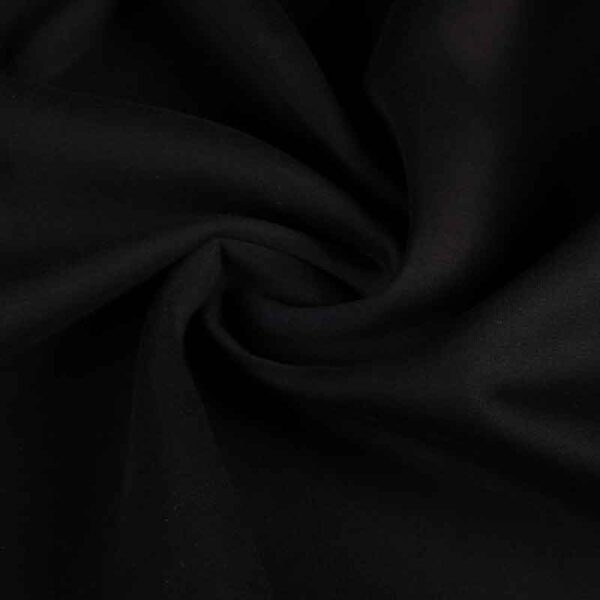Jogging sweat fabric brushed black