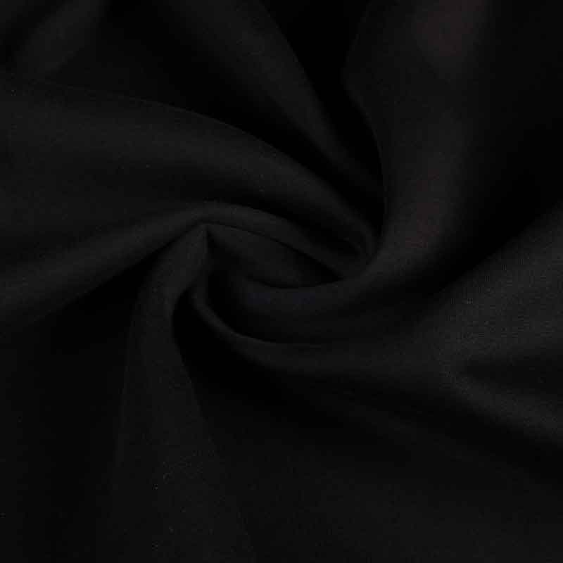 Jogging sweat fabric brushed black