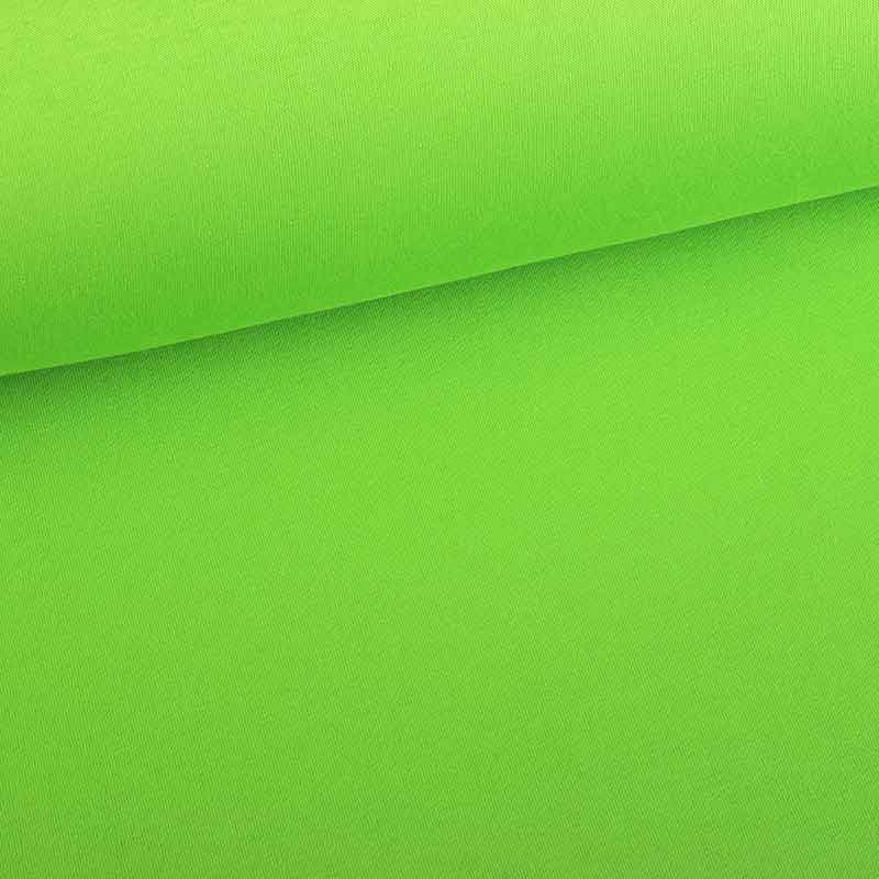 Jogging sweat fabric brushed lime