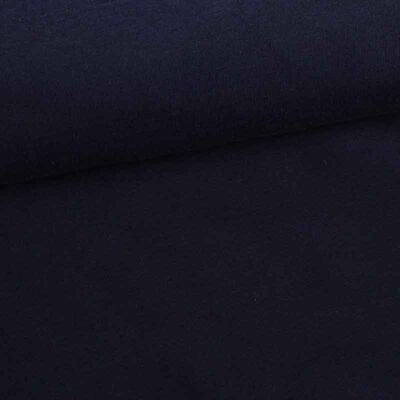 Jogging sweat fabric brushed blue