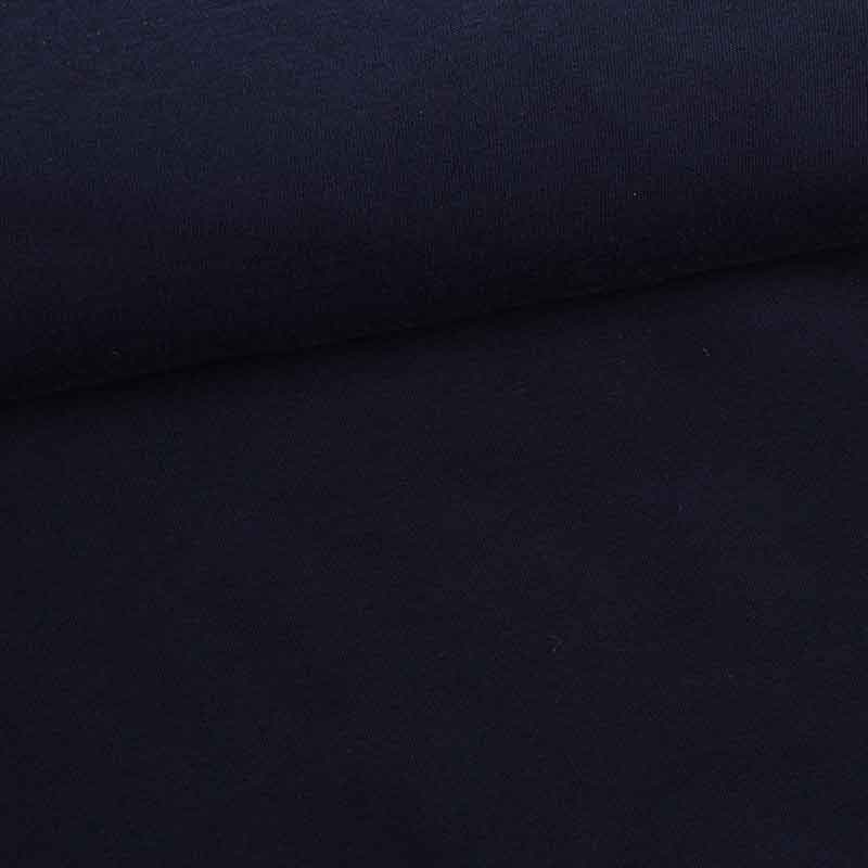 Jogging sweat fabric brushed blue