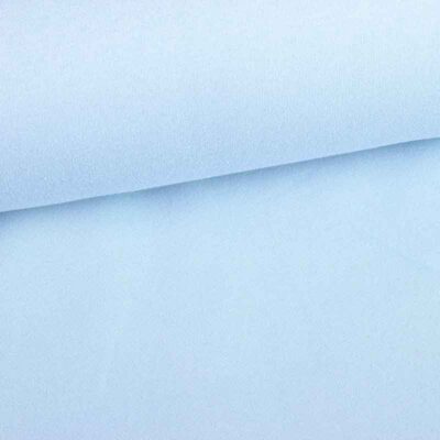 Jogging sweat fabric brushed light blue