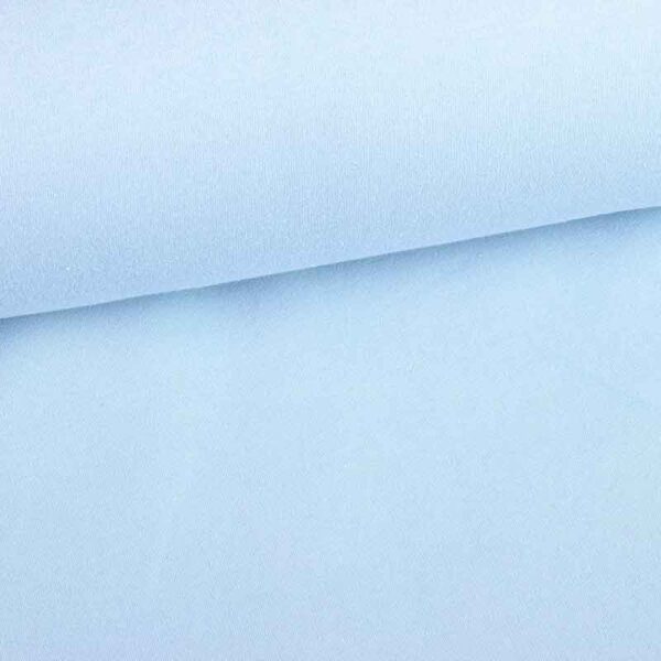 Jogging sweat fabric brushed light blue