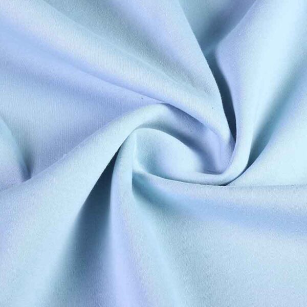 Jogging sweat fabric brushed light blue